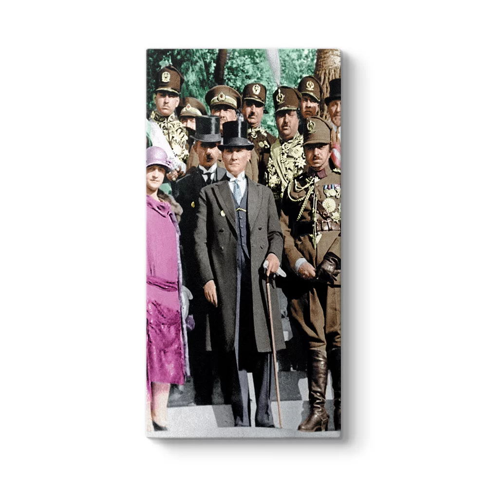 Atatürk ve Latife Hanım Tablosu - Model 7